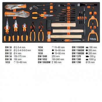 Servante mobile extra-large d'atelier 9 tiroirs 716 outils BW 2400S XL9/E-XXL Beta