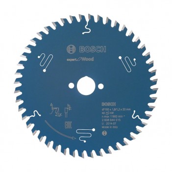 Lame scie circulaire Expert for Wood Bosch 48D 160x20x1,8