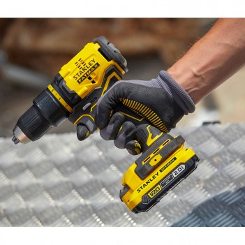 Perceuse visseuse V20 18V + 2 accus 2Ah SFMCD710D2K Stanley