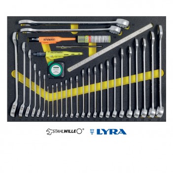 Servante d'atelier Swiss Edition 7 tiroirs 175 outils 95 PRO Stahlwille