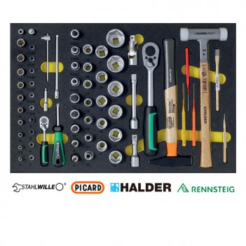 Servante d'atelier Swiss Edition 6 tiroirs 175 outils TTS 93 Stahlwille