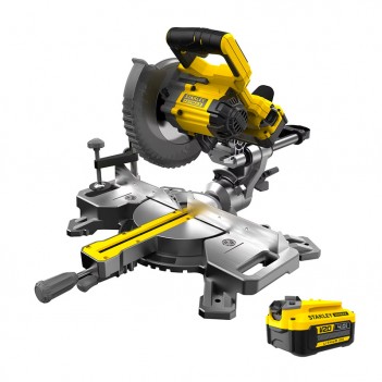 Scie à onglet radiale 190mm V20 18V SFMCS701M1 Stanley