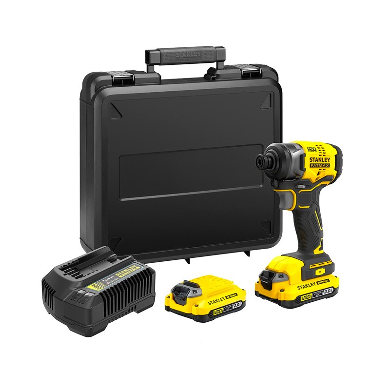 Akku-Schlagschrauber V20 18V + 2 Akkus 2Ah SFMCF810D2K Stanley