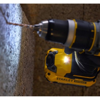 Perceuse visseuse à percussion V20 18V + 2 accus 4Ah SFMCD721M2K Stanley