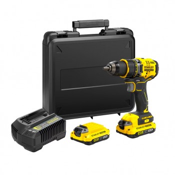 Akku-bohrschrauber V20 18V + 2 Akkus 2Ah SFMCD720D2K Stanley