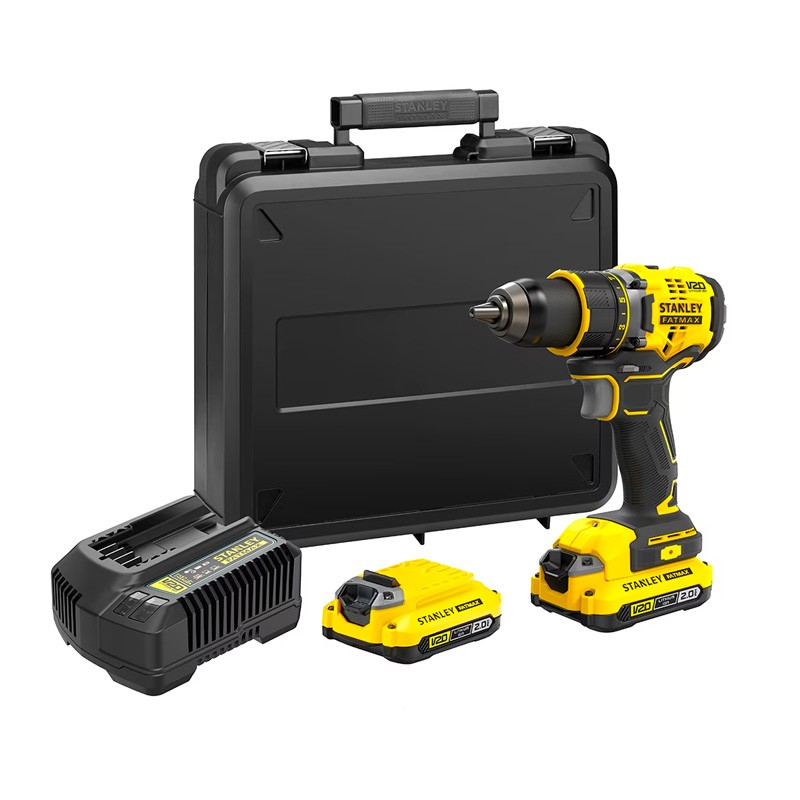 Perceuse visseuse V20 18V + 2 Accus 2Ah SFMCD720D2K Stanley