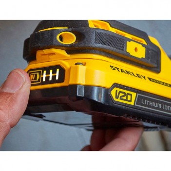 Akku-Schlagbohrschrauber V20 18V + 2 akkus 1,5Ah SFMCD711C2K Stanley