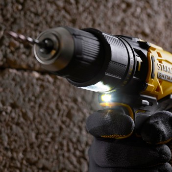 Akku-Schlagbohrschrauber V20 18V + 2 akkus 1,5Ah SFMCD711C2K Stanley