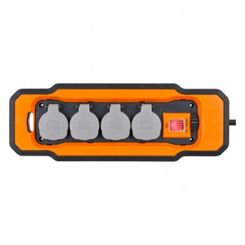 Rallonge ProfessionalLINE Multiprise 4 prises 8m Brennenstuhl