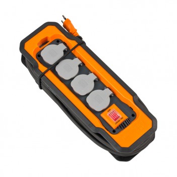 Rallonge ProfessionalLINE Multiprise 4 prises 8m Brennenstuhl