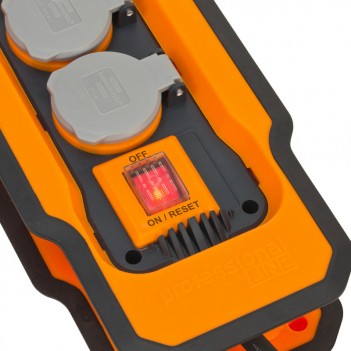 Rallonge ProfessionalLINE Multiprise 4 prises 8m Brennenstuhl
