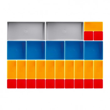 Jeu de casiers d‘insertion 30 pcs. pour tiroirs Mobilio Kraftwerk