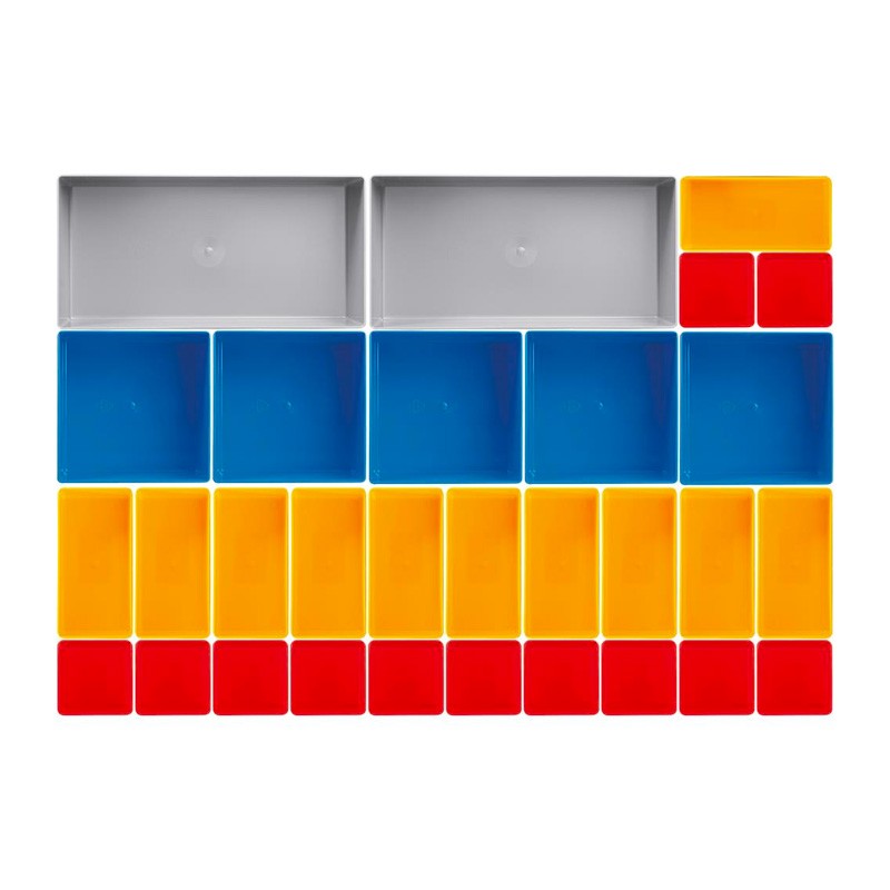 Jeu de casiers d‘insertion 30 pcs. pour tiroirs Mobilio Kraftwerk