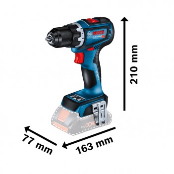 Perceuse-visseuse GSR 18V-90 C + 2 Accus Bosch