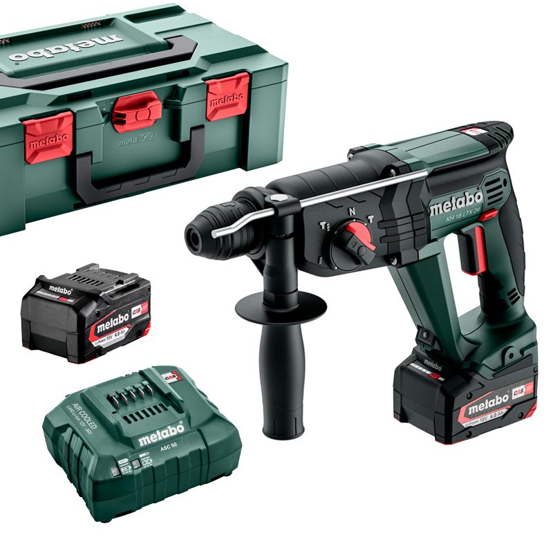 Akku-hammer KH 18 LTX 24 + 2 Akkus Metabo