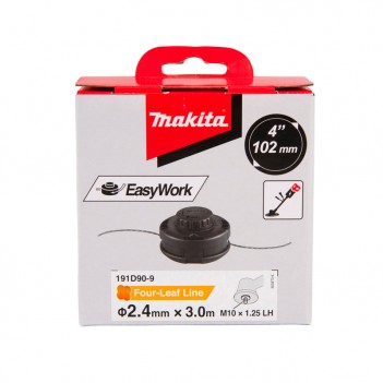 Tête à 2 fils Tap & Go "Easy" M10 x 1.25 LH 191D90-9 pour débroussailleuse Makita