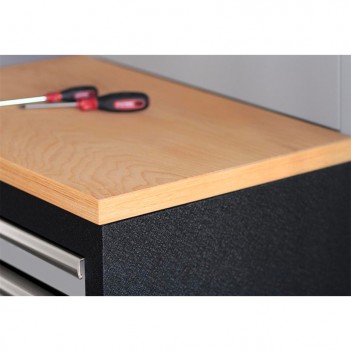 Plan de travail en bois multiplex stratifié 463mm (4 tailles) Mobilio Kraftwerk