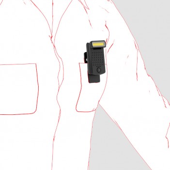 Lampe de poche clip à Led Batterie Li-ion intégrée W1R Ledlenser