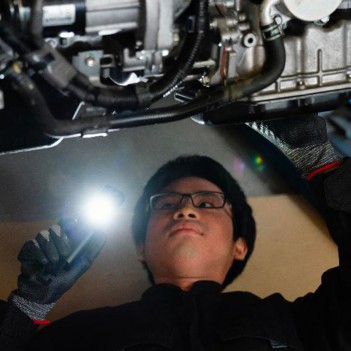 Batteriebetriebene Led-Arbeitstaschenlampe W5R Work Ledlenser