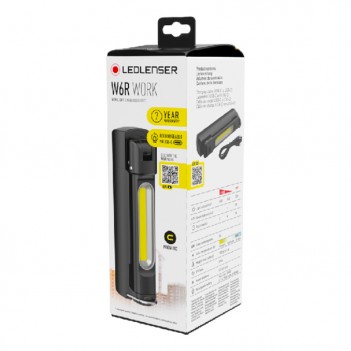 Ausklappbare Led-Taschenlampe mit Batteriebetrieb W6R Work Ledlenser