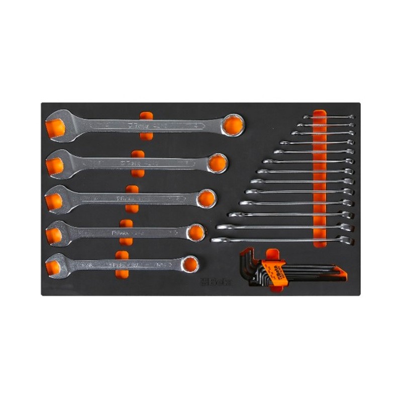 Schaumstoffeinsatz / -platte Ringmaulschlüssel Zoll M31 Beta