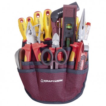 Trousse de 20 outils pour électricien Kraftwerk