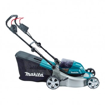 Tondeuse 2x18V + 2 Accus 5.0Ah + Chargeur LXT DLM463PT2 Makita