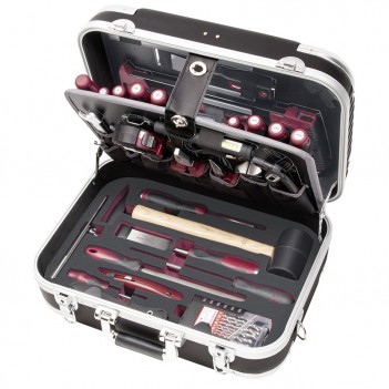 Werkzeugkoffer B140 für Schreiner, ABS, 112-tlg. Kraftwerk