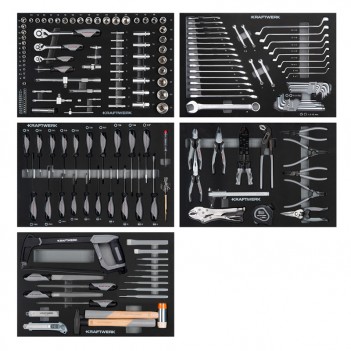 Servante d'atelier BT LINE BT700s, 7 tiroirs, 194 pcs. Kraftwerk