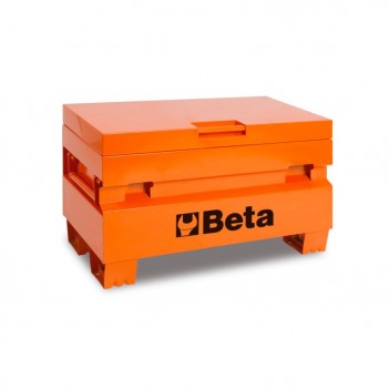 Werkzeugkasten für Baustellen, aus Blech C22P Beta
