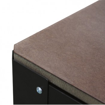 Werkbank Stahl mit Holzplatte, 1145mm 3962 Kraftwerk