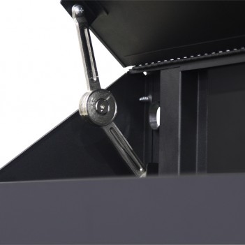 Werkbank Stahl mit Holzplatte, 1145mm 3962 Kraftwerk