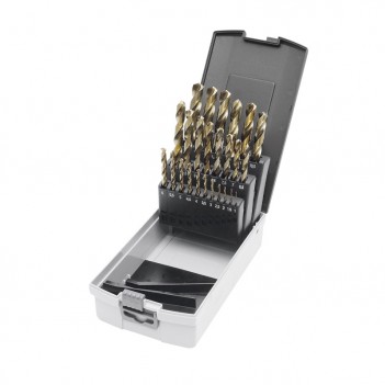 Jeu de forets hélicoïdaux 25pcs, 1-13mm Kraftwerk