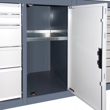 Werkstattwagen BT1800, 13 Schubladen, leer Kraftwerk