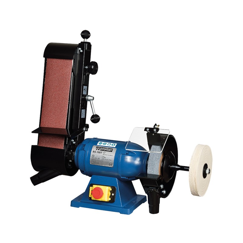 Touret ponceuse à bande 400 V / 0.75 kW BS-100T Proton