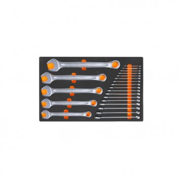 Composition de 214 outils en plateaux mousse compacte 5988VU/M Beta