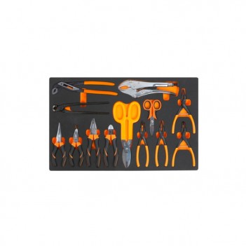 Composition de 214 outils en plateaux mousse compacte 5988VU/M Beta