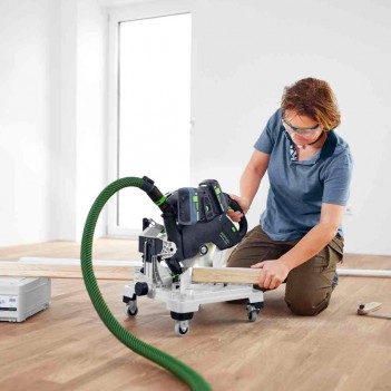 Scie à onglets sans fil SYMMETRIC SYMC 70 EB-Basic Festool