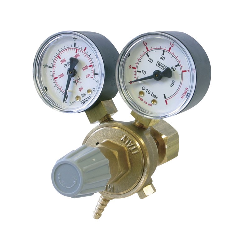 Manometer/Durchflussmesser Druckminderer 15 l/min Gys