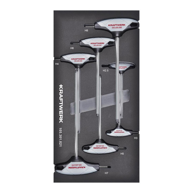 Insert/Modul 20x40cm Sechskantschlüssel mit L-Griff Kraftwerk