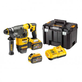 Marteau perforateur 54V XR FLEXVOLT 3 fonctions DCH333X2 + 2 batteries 9Ah DeWalt