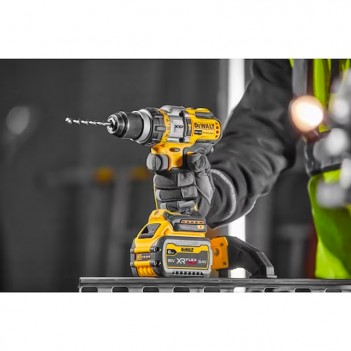 Set de 2 machines 18V/54V Perceuse / Meuleuse + 2 Accus DCK2016T2T DeWalt
