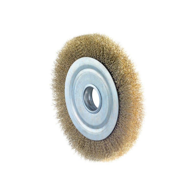 Brosse métallique pour ponceuse BS 100+ 205mm Alduro