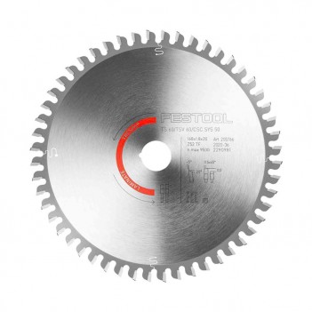 Lame de scie circulaire LAMINATE/HPL HW 168x1,8x20 TF 52 Festool