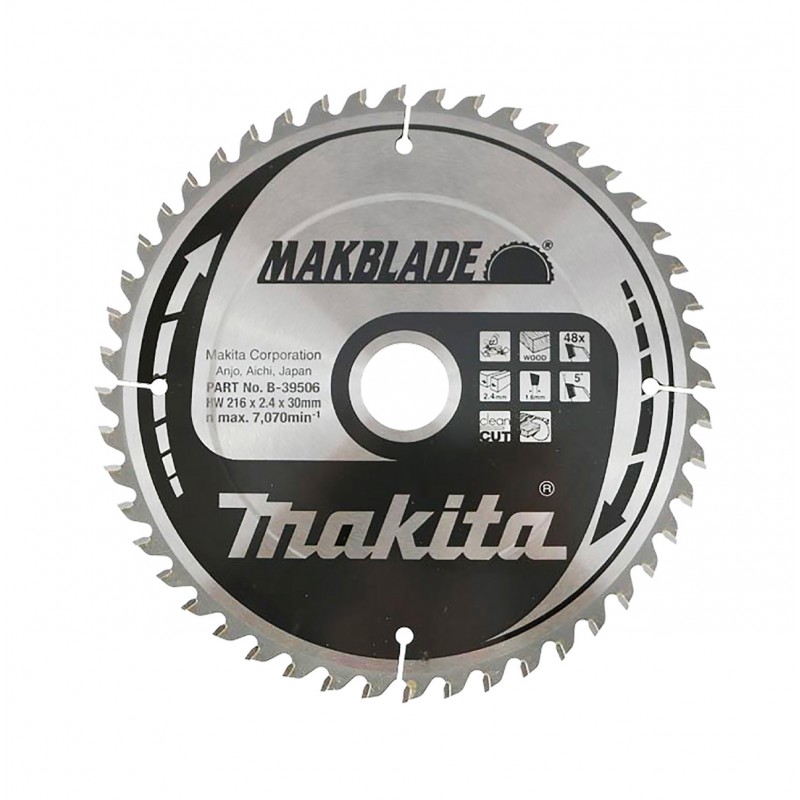 Gehrungssägeblatt 216/30 B-39506 Makita