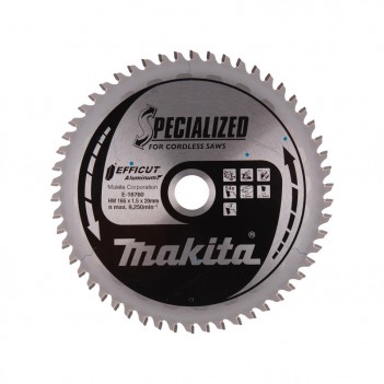 Klinge EFFICUT 165/20 für Aluminium E-16760 Makita