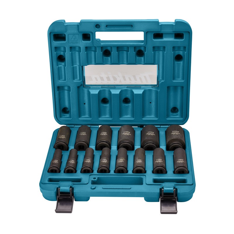 Set Douilles 1/2" 78mm 14 pcs B-52308 Makita