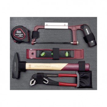 Coffret d'outils Basic Line B152 1/4 + 3/8 103 pcs + Visseuse Kraftwerk