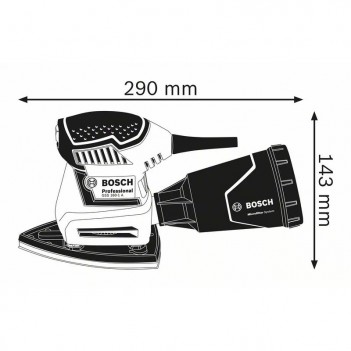 Ponceuse vibrante 180W GSS 160 Multi Bosch