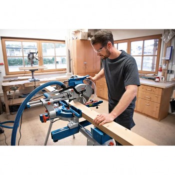 Scie à onglets radiale 1500W GCM 305-254 D Bosch